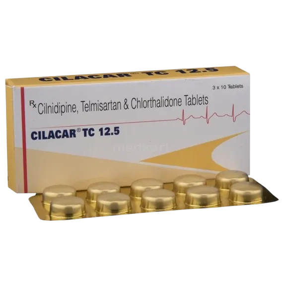 cilacar tc 12.5mg tablet 10's